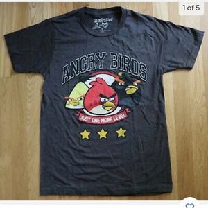 Angry Birds Just One More Level T-Shirt Size S